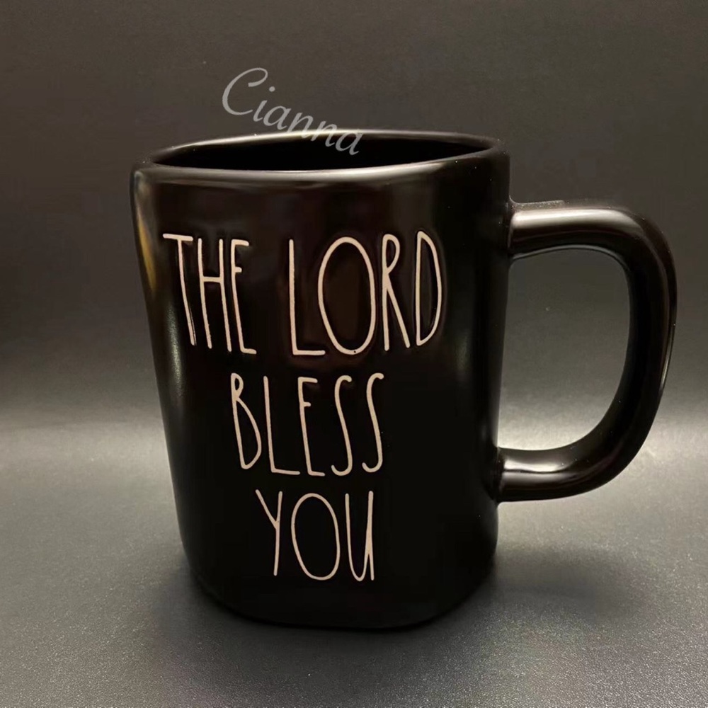 Rae Dunn THE LORD BLESS YOU AND KEEP YOU Double Sided Mug
